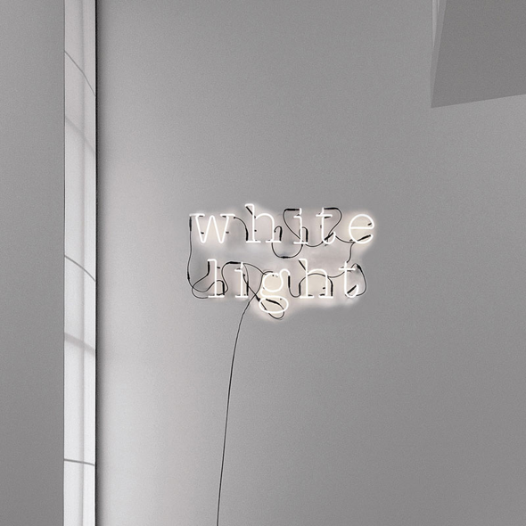 Milieuactivist Ontvangst Mijnenveld seletti-neon-verlichting-tekst-white-light - Interieur design studio est.  2011